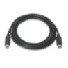 Aisens Cable USB 2.0 3A C/M-C/M Negro 2.0M