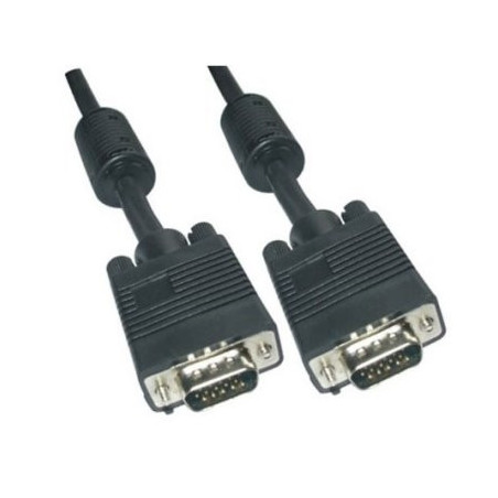 Nanocable Cable Conmutador Vga 15 M Negro