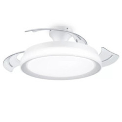 PHILIPS Ventilador techo Luz Bliss DC 28w Blanco